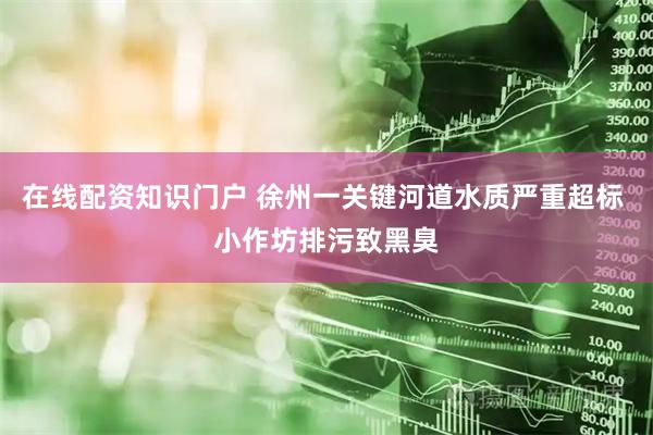 在线配资知识门户 徐州一关键河道水质严重超标 小作坊排污致黑臭